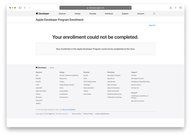 How to: Register An Apple Developer Account (2020)