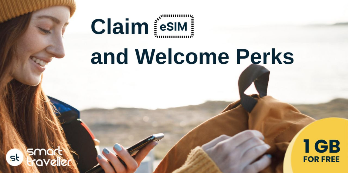 How to: Get a free eSIM from Smart Traveller