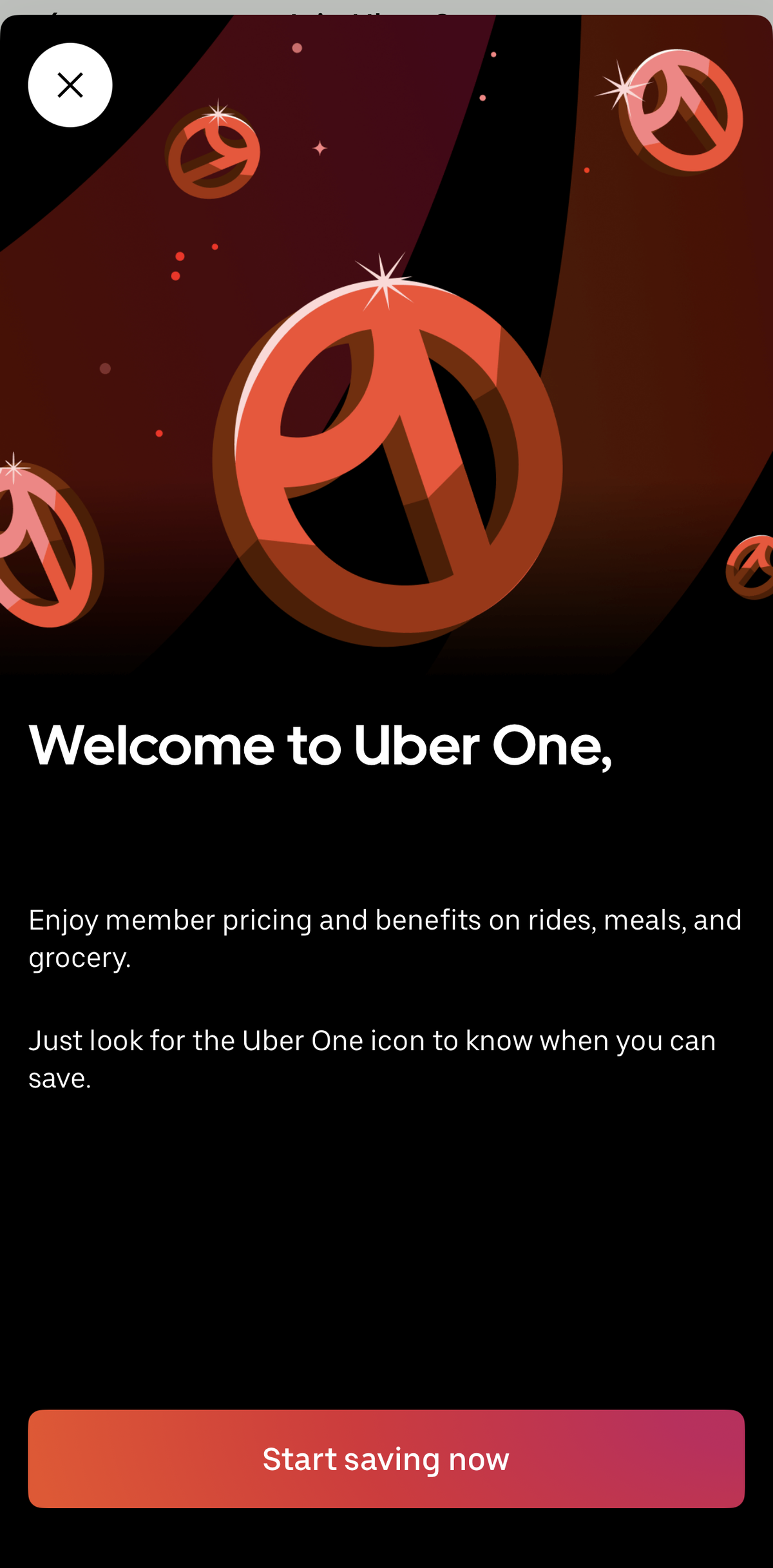 如何: 免費領取兩個月 Uber One